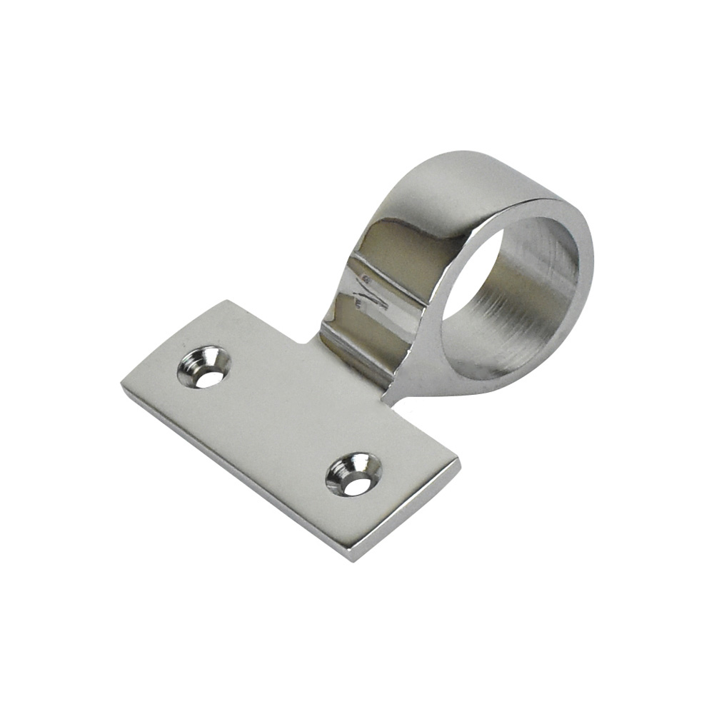 Sash Heritage Ring Sash Lift Ornamental (Ridged) - Polished Chrome